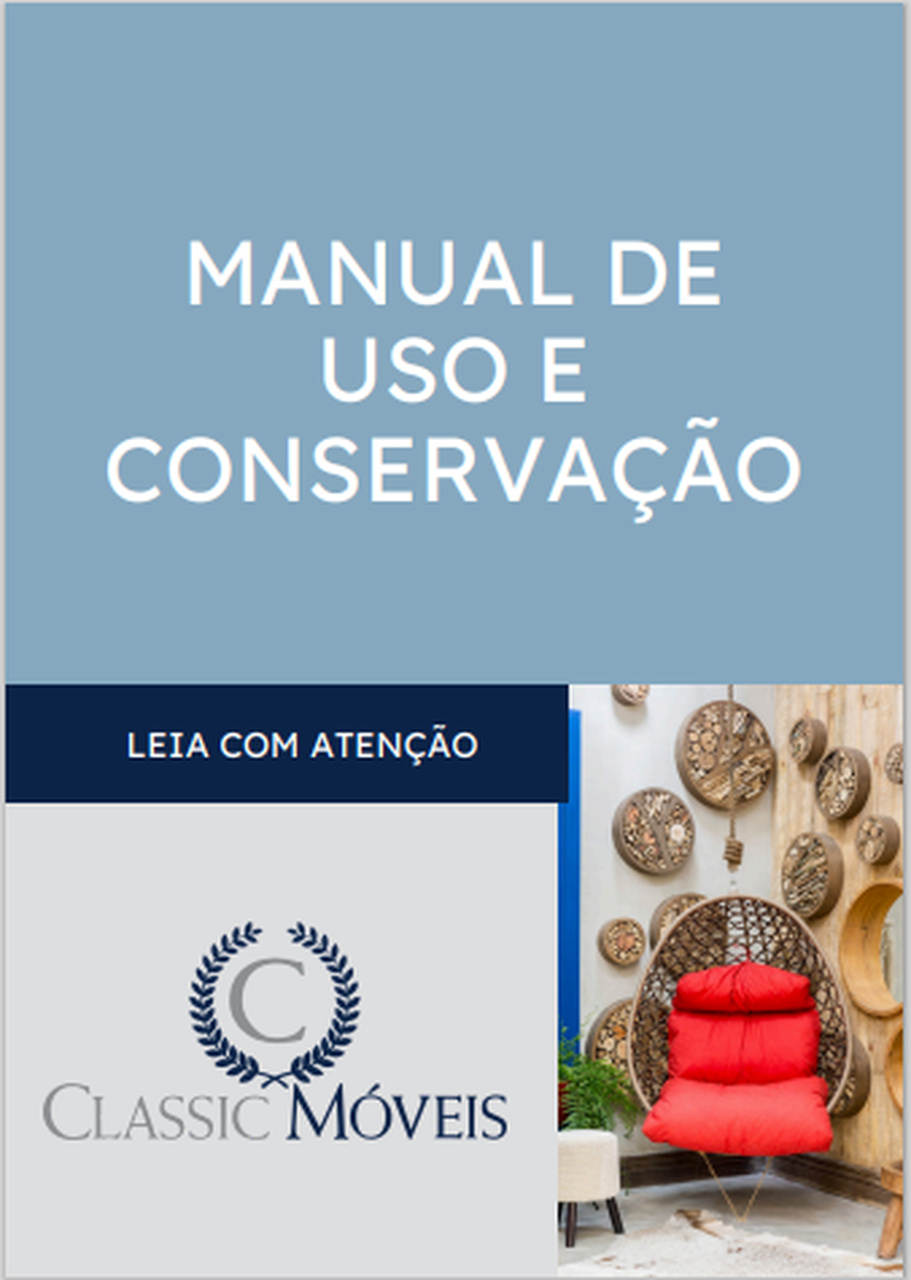Manual de Uso e Conservação